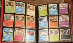 219 Card Pokemon Lot W/Binder That Holds 342. Estate Find Unresearched - Image 1