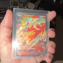 Pokemon TCG 5-Card Holo Lot: Toxtricity ex, Blaziken V, Houndoom, Garchomp ex - Image 3