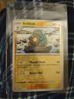 Pokemon - Bellibolt - 074/167 - Reverse Holo - Twilight Masquerade - NM/M - Image 3