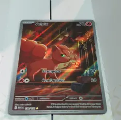 Pokemon Vulpix 138/132 Me01 Mega Evolution Illustration Rare 70 HP Holo Basic - Image 1