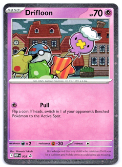 Pokemon TCG Drifloon 005 Mega Evolution Promos NM - Image 1
