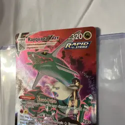 5 Card Pokemon Lot 2 Big Rayquaza, Misty’s Psyduck And 2 Pikachu Promos - Image 3