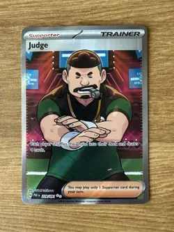 Pokemon TCG Judge Scarlet & Violet: Paldean Fates 228/091 Holo Ultra Rare - Image 1