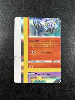 NFC Miscut - Chandelure - Holo - Trick Or Trade 2023 - Error - Pokemon TCG - Image 1