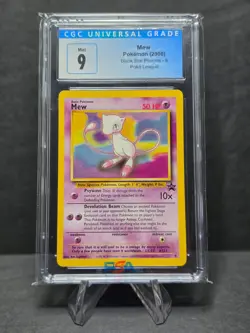 Mew Promo 8 CGC 9 Black Star Promo Pokemon League 2000 Pokemon Card🔥 - Image 1