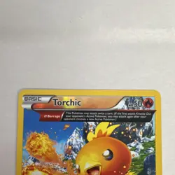 Pokemon TCG Torchic 26/160 XY Primal Clash Reverse Holo Ω Barrage HP50 2015 - Image 5
