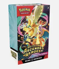 Pokemon TCG Mega Evolution Ascended Heroes Booster Bundle - Image 1