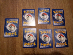 Lot of 7 Pokemon Cards Older Cards non Holo Rare and WOTC included - Image 2