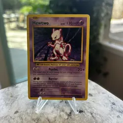 Pokemon Mewtwo 51/108 XY Evolutions Rare 2016 NM LP Vintage Style - Image 1