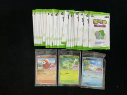 2025 Pokemon TCG S-CHN Scarlet & Violet 151C Bulbasaur Sealed Pack Lot*26 LT97 - Image 1