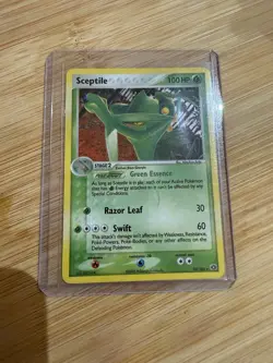 Pokemon TCG Sceptile EX Emerald Holo Holo Rare Card #10/106 Near Mint Condition - Image 1