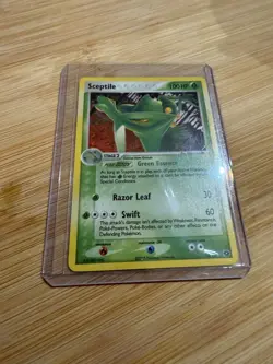 Pokemon TCG Sceptile EX Emerald Holo Holo Rare Card #10/106 Near Mint Condition - Image 2