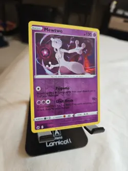 Mewtwo 059/159 Crown Zenith Reverse Holo Pokemon Trading Card Game Legendary - Image 2