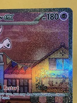Mew EX SVP 053 Scarlet & Violet 151 Black Star Promo Illustration Pokemon - Image 3