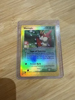 Pokemon TCG Wurmple EX Ruby & Sapphire Card 78/109 Reverse Holo NM Condition - Image 1