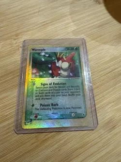 Pokemon TCG Wurmple EX Ruby & Sapphire Card 78/109 Reverse Holo NM Condition - Image 2