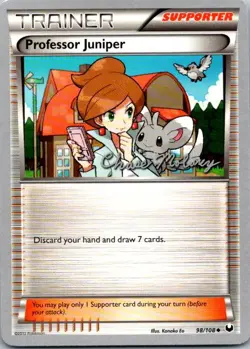 Pokemon World Championship Decks Professor Juniper (Chase Moloney) 98/108 - Image 1