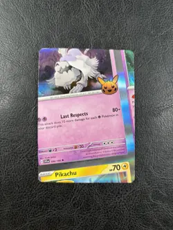 NFC Miscut - Houndstone - Holo - Trick Or Trade 2023 - Error - Pokemon TCG - Image 1