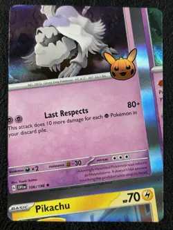 NFC Miscut - Houndstone - Holo - Trick Or Trade 2023 - Error - Pokemon TCG - Image 2