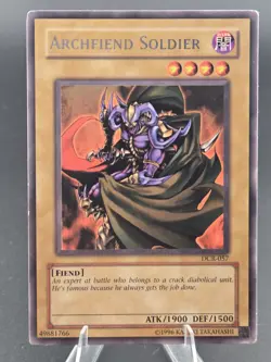 Archfiend Soldier DCR-057 Dark Crisis Unlimited Rare MP - Image 1