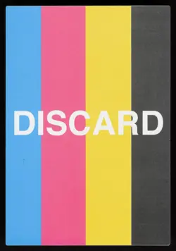 CMYK DISCARD Test Print Common Yu-Gi-Oh - Image 1