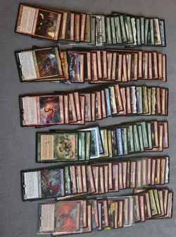 Mtg Lot Over 100 Cards Rares Mythics Foils Full Art Dinosaurs Dragons Phoenix - Image 1
