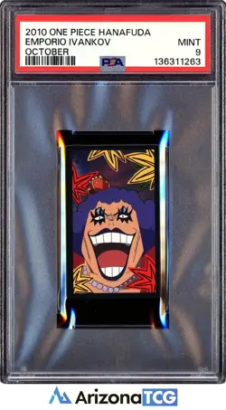 One Piece 2010 Emporio Ivankov October One Piece Hanafuda PSA 9 - Image 1