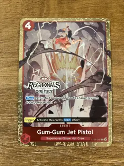 Gum-Gum Jet Pistol ST01-015 C 2024 One Piece Offline Regionals Promo - Image 1