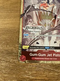 Gum-Gum Jet Pistol ST01-015 C 2024 One Piece Offline Regionals Promo - Image 2