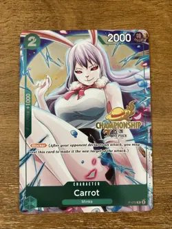 Carrot (CS 25-26 Event Pack) P-070 One Piece Promotion Cards Foil - Image 1