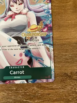 Carrot (CS 25-26 Event Pack) P-070 One Piece Promotion Cards Foil - Image 3