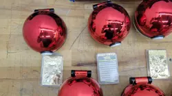 Lot of (8) Pokemon Pokeballs with 23K Gold Plated Cards and Boxes - Image 2