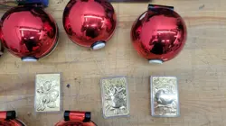 Lot of (8) Pokemon Pokeballs with 23K Gold Plated Cards and Boxes - Image 3