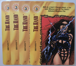 Vintage Marvel Overpower CCG The Hand 5 Specials 18 Cards - Image 2