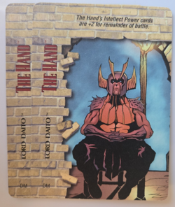 Vintage Marvel Overpower CCG The Hand 5 Specials 18 Cards - Image 5