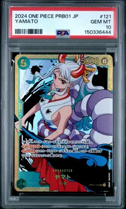 2024 ONE PIECE JPN PRB01-PREMIUM BOOSTER -ONE PIECE CARD THE BEST- YAMATO PSA 10 - Image 1