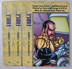 Vintage Marvel Overpower CCG Forge Hero + 5 Specials 20 Card Lot - Image 2