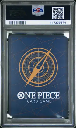 2026 ONE PIECE OP14-EB04-THE AZURE SEA'S SEVEN #030 DRACULE MIHAWK PSA 10 - Image 2