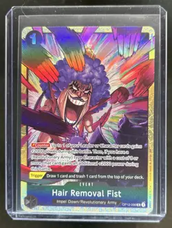 2025 One Piece Legacy of the Master Hair Removal Fist Uncommon #OP12-098 - Image 1