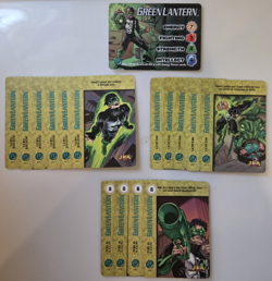 Vintage Marvel Overpower CCG Green Lantern Hero + 3 Specials 16 Card Lot - Image 1
