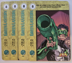 Vintage Marvel Overpower CCG Green Lantern Hero + 3 Specials 16 Card Lot - Image 5