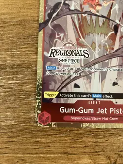 Gum-Gum Jet Pistol ST01-015 C 2024 One Piece Offline Regionals Promo - Image 2