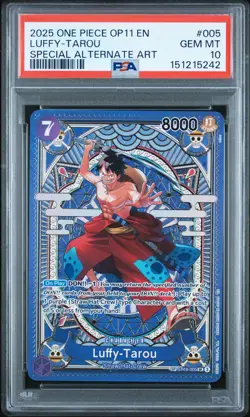 Luffy-tarou ST18-005 Special Alternate Art Op11 One Piece PSA 10 *242 - Image 1
