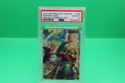 2026 One Piece OP14-EB04 EN Special Alternate Art #006 Roronoa Zoro PSA 10 - Image 4