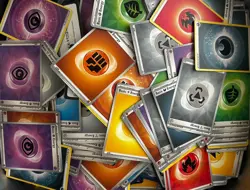 Pokemon TCG 200 Energy Card Lot - MINT Bulk for Deck Building & Crafts! - Image 1