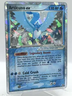Articuno ex 14/112 Fire Red Leaf Green Holo Secret Rare Vintage Pokemon Card - Image 2