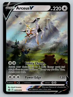 Arceus V SWSH204 SWSH: Sword & Shield Promo Cards Holo - Image 1