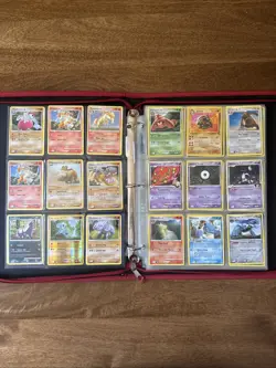 Old Vintage Binder Full of 223 Pokemon Cards - Image 3