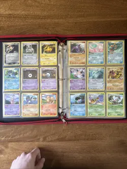 Old Vintage Binder Full of 223 Pokemon Cards - Image 4