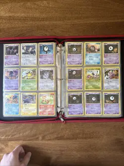 Old Vintage Binder Full of 223 Pokemon Cards - Image 5